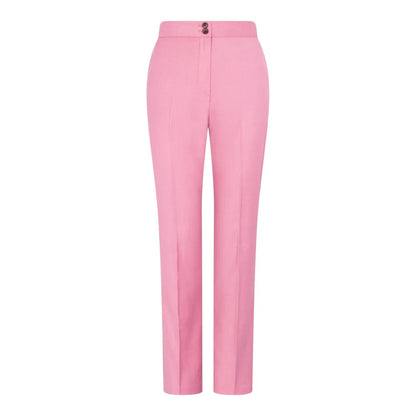 Pink pants on a white background