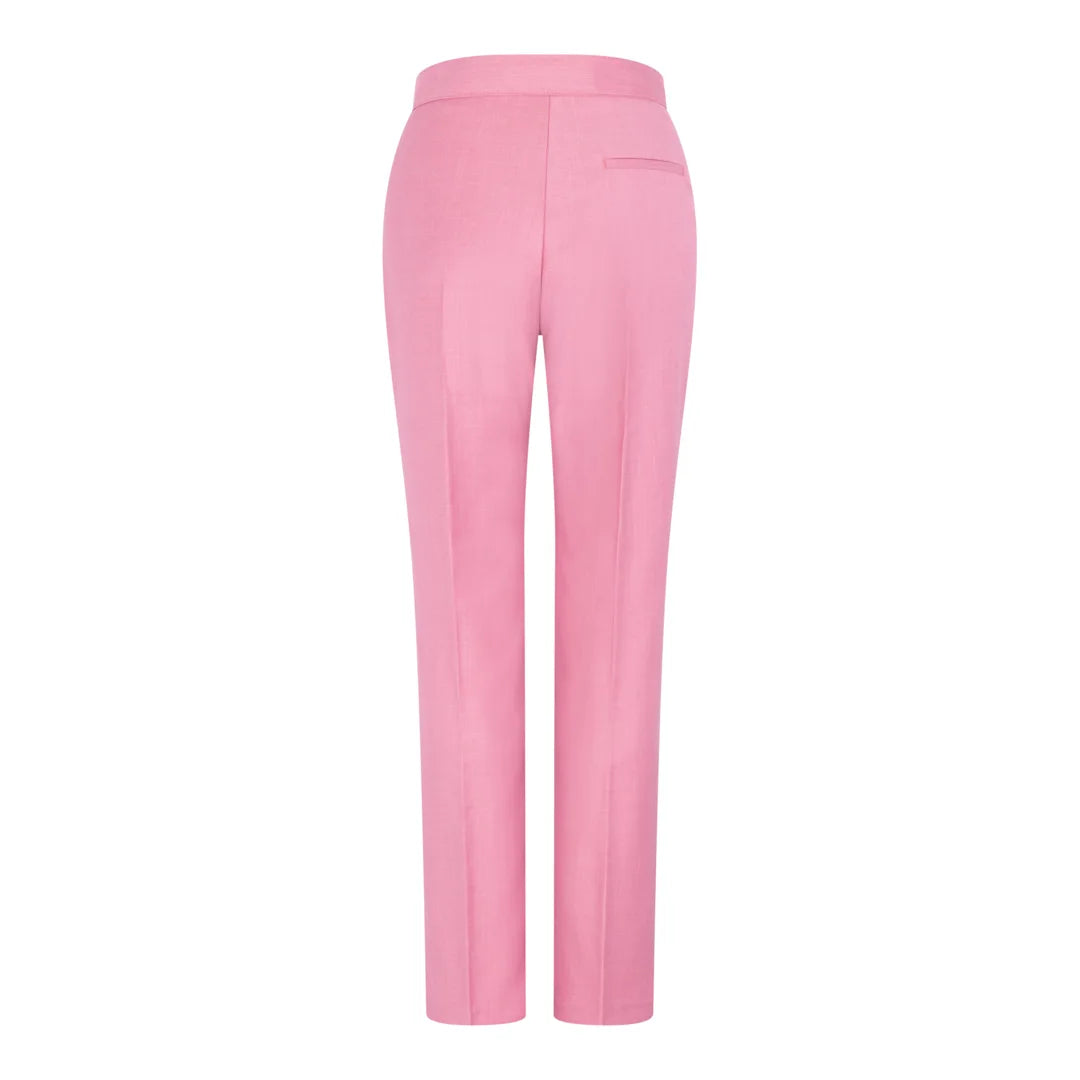 Pink pants on a white background