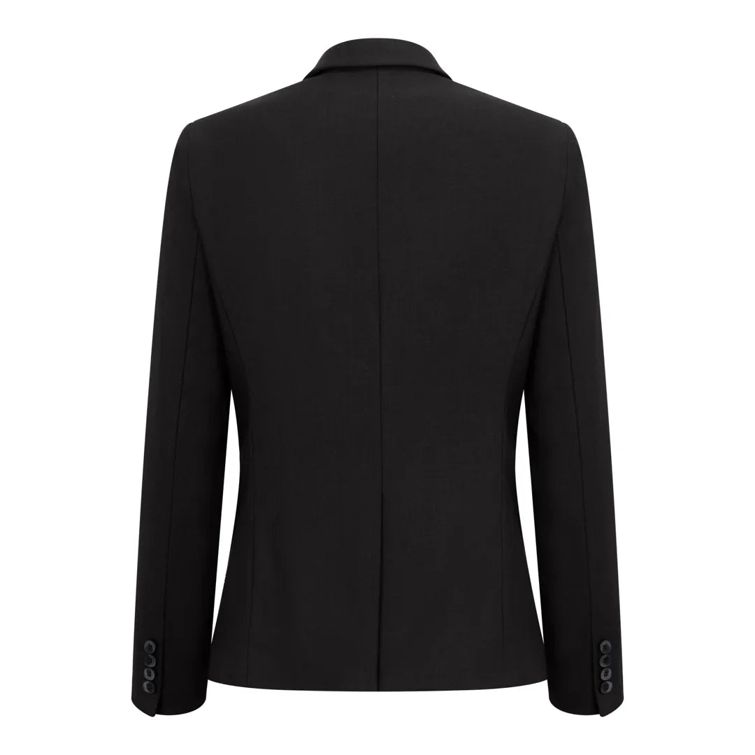 Black blazer on a white background