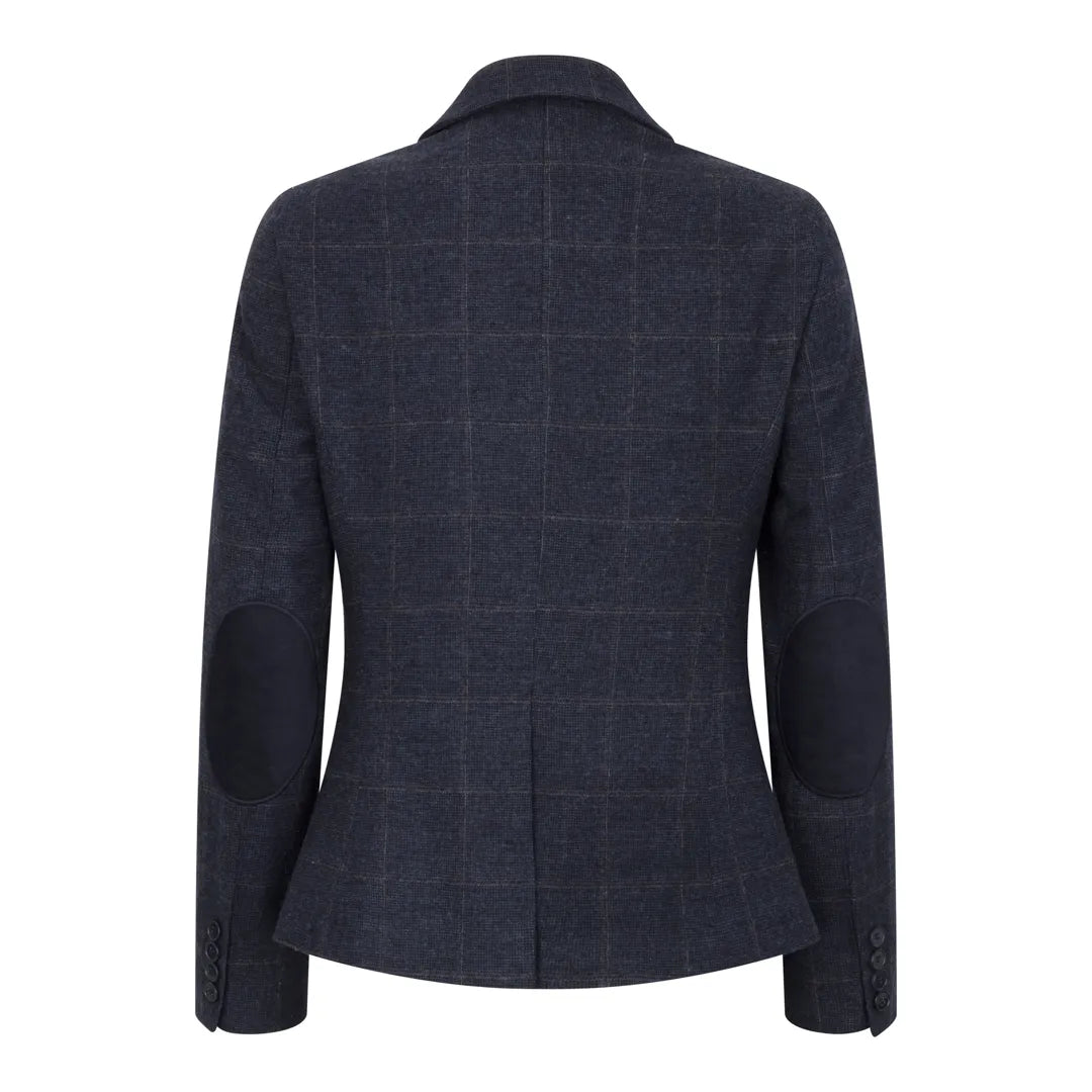 Women's Navy Blue Tweed Blazer and Waistcoat - Single Piece or 2-Piece Set
