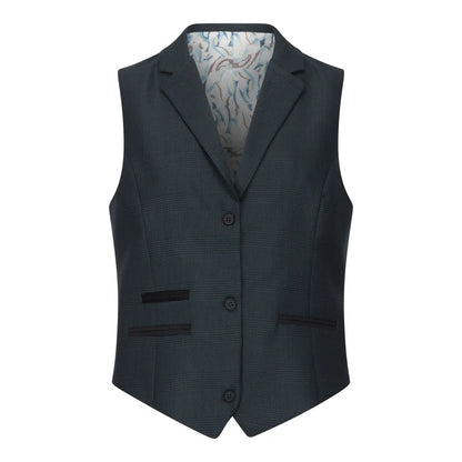 Women's Green 3 Piece Prince Of Wales Check Suit