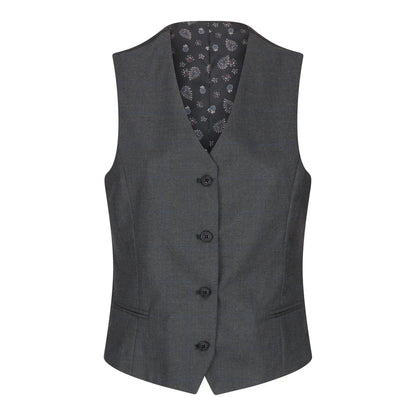 Women's 3 Piece Suit Grey Formal Office 1920s