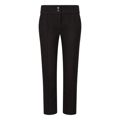 Women's Brown Tweed Blazer Waistcoat & Trouser Classic Suit