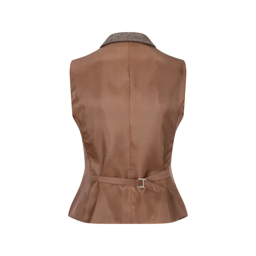 Women's 1920s Suit - Tweed Blazer and Waistcoat & Trousers